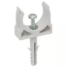 Держатель IEK CTA10D-CT20-K41-100 с защелкой и дюбелем, D20