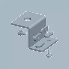 Держатель Lanmaster LAN-LTA-Z подвесной для алюминиевого лестничного лотка