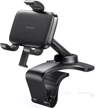 Держатель UGREEN LP369 80902_ для телефона автомобильный на приборную панель, черный