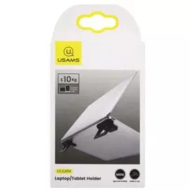 Держатель Usams US-ZJ054 УТ000020327 для ноутбука, черный (ZJ054PBZJ01)