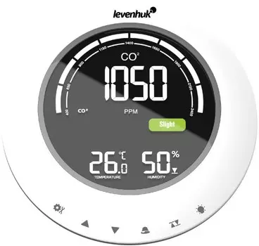 Детектор Levenhuk Wezzer PLUS LP90 78899 углекислого газа