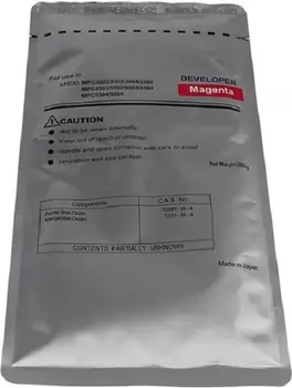 Картридж CET Девелопер для RICOH MPC3003/3503/3504/5503/4504/6004 (CET) Magenta, 380г, 160000 стр., CET171003