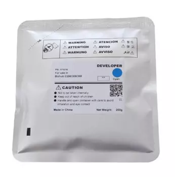 Картридж CET Девелопер для KONICA MINOLTA Bizhub C258/C308/C368 (CET) Cyan, 200г, 600000 стр., CET171016