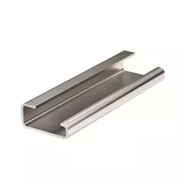 DIN-рейка DKC 02120 не перфорированная, с насечкой G1, 32х15мм, длина 2м, "Quadro"