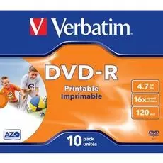 Диск DVD-R Verbatim 43521