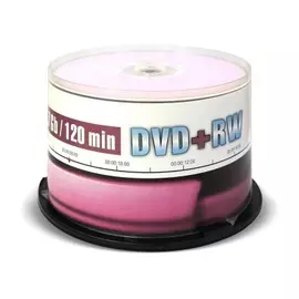 Диск DVD+RW Mirex 207207 4.7 Gb, 4x, Cake Box, 50шт