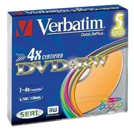 Диск DVD+RW Verbatim 43297