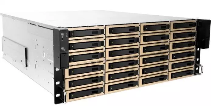 Дисковая полка 4U InWin IW-RJ424-04 6191279 2*550W(RD)/JBOD PDB/FAN/BP/Expander board*2/30"RAIL/ power cord*2 w/o rail/24*3.5"