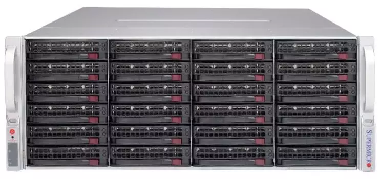 Корпус серверный Supermicro CSE-847E2C-R1K23JBOD для JBOD 4U 1200W Hot-Swap 44xHDD SATA/SAS