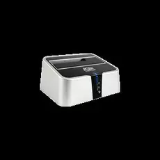 Док-станция AgeStar 3UBT2 2,5"/3,5" SATA HDD AgeStar USB3.0, пластик, BackUp Silver