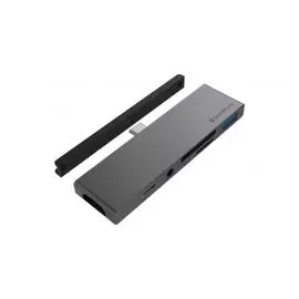 Док-станция SwitchEasy GS-105-202-253-101 SwitchDrive для планшетов и ультрабуков 6 в 1, серый космос