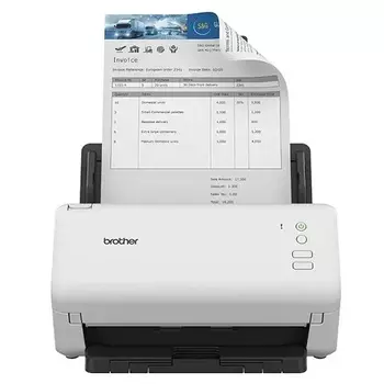 Документ-сканер Brother ADS-4100 A4, 35 стр/мин, цветной, 1200 dpi, Duplex, ADF60, USB 3.0, USB Host, Ex.ADS-2200