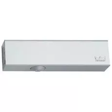 Доводчик Dorma TS-72 серый (без рычага) для дверей весом до 90 кг (EN 2-4), двухскоростной, габариты 232х68х45 мм, -10..+40 °С, цвет серый (без рычага