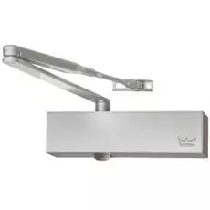 Доводчик Dorma TS-73V для дверей весом до 120 кг, температурный диапазон (град.С)-10..+40 двухскоростной, без рычага (серый)