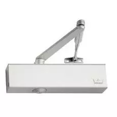 Доводчик Dorma TS-73V для дверей весом до 120 кг, температурный диапазон (град.С)-10..+40 двухскоростной, без рычага (белый)