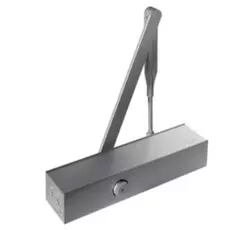 Доводчик Dorma TS-83 для дверей весом до 160 кг, температурный диапазон (град.С)-10..+40 двухскоростной (без рычага) (серый)