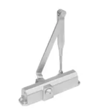 Доводчик Dorma TS Compakt для дверей весом до 120 кг, двухскоростной, установочный размер 191х19 мм, -10...+40 °С (серый)