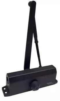 Доводчик Dormakaba TS FROST II (коричневый) (8010403) для дверей весом 100-120 кг (EN5-6), двухскоростной, ветровой тормоз (BC), установочный размер