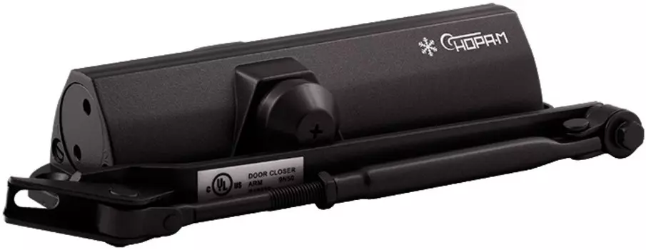 Доводчик НОРА-М 4ST дверной морозостойкий - Черный