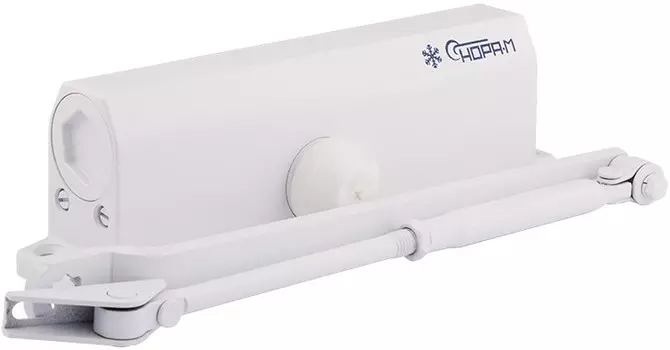 Доводчик НОРА-М 740DA дверной - Белый