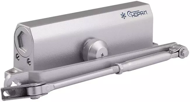 Доводчик НОРА-М 740DA дверной - Серебро