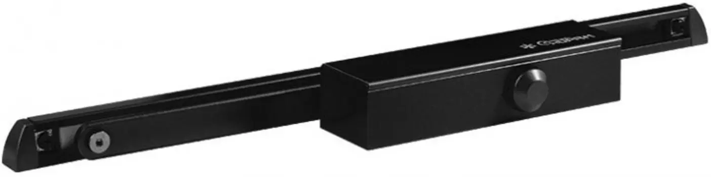 Доводчик НОРА-М 820 Slider дверной со скользящей тягой - Черный