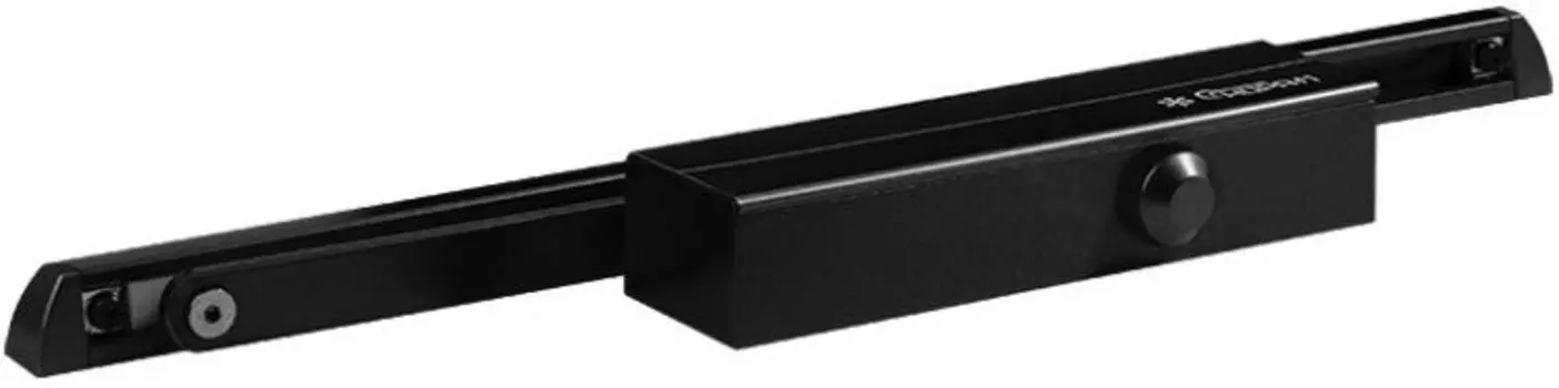 Доводчик НОРА-М 830 Slider дверной со скользящей тягой - Черный