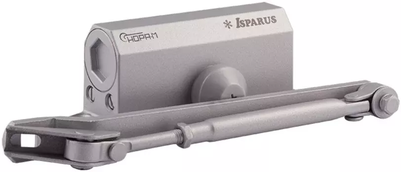 Доводчик НОРА-М Isparus 410 дверной морозостойкий - Серый