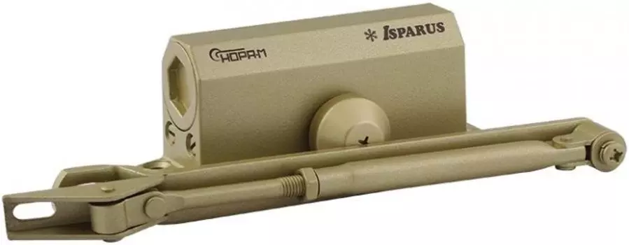 Доводчик НОРА-М Isparus 410 дверной морозостойкий - Золото