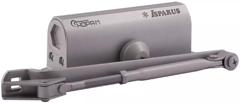 Доводчик НОРА-М Isparus 420 дверной морозостойкий - Серый