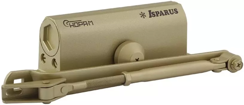 Доводчик НОРА-М Isparus 420 дверной морозостойкий - Золото