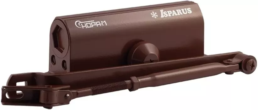 Доводчик НОРА-М Isparus 430 дверной морозостойкий - Коричневый