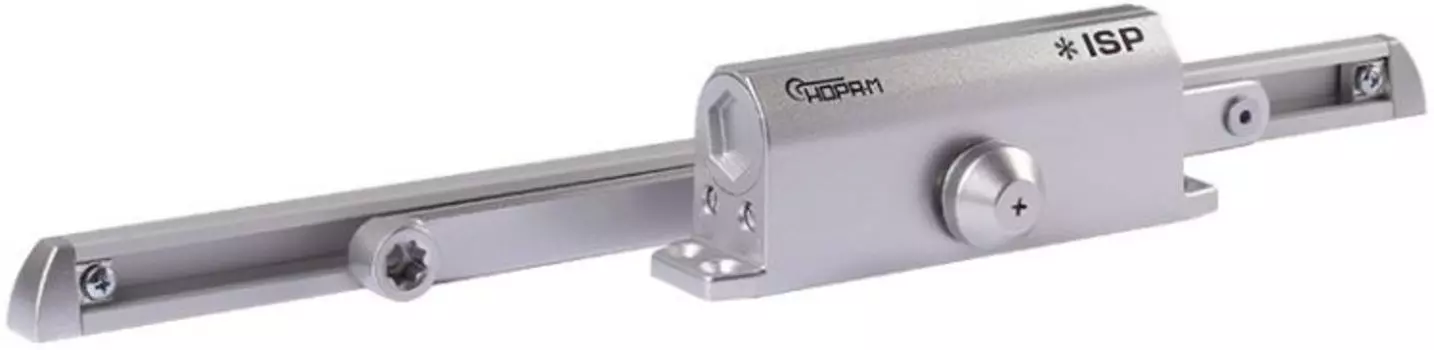 Доводчик НОРА-М Isparus 430 Slider дверной морозостойкий - Серебро