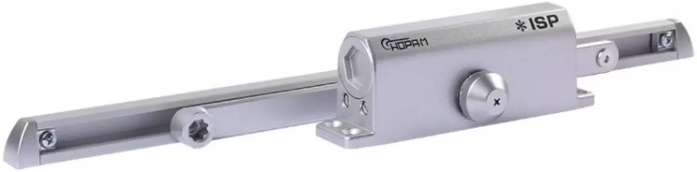Доводчик НОРА-М Isparus 440 Slider дверной морозостойкий - Серебро