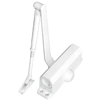 Доводчик Smartec ST-DC001-WT c тягой EN 1, до 30 кг, 750 мм, 2-х скор., WT - белый