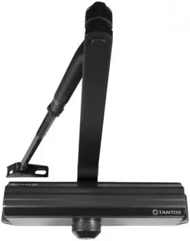 Доводчик Tantos TS-DC120 Freeze черный усилие EN5, вес двери до 150 кг, две регулировки: скорость закрывания и скорость доводки