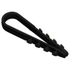 Дюбель-хомут IEK UHH36-19-25-100 19х25мм черный (100шт)