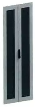 Дверь двустворчатая перфорированная DKC R5ITCPMM2061 для напольных 19" IT-корпусов ДКС серии CQE 42U шириной 600 RAL7035, "RAM block"