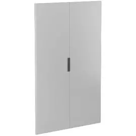 Дверь двустворчатая сплошная DKC R5CPE18101 для шкафов CQE/DAE ВхШ 1800х1000 мм, RAL7035, "RAM block"