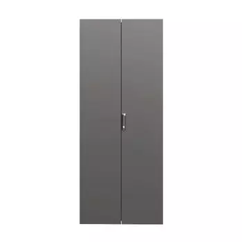 Дверь двустворчатая сплошная DKC RBITCPED1280 для IT-CQE 1200 x 800 RAL9005, "RAM Block"