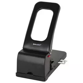 Дырокол BRAUBERG Heavy duty 226869 металлический, до 100 листов, черный