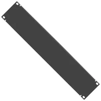 Фальшпанель Exegate FP19-2UM EX292882RUS 19" 2U, металлическая, цвет черный, RTL