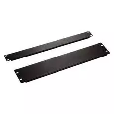 Фальшпанель Hyperline BPV-2-RAL9005 на 2U, цвет черный (RAL 9005)