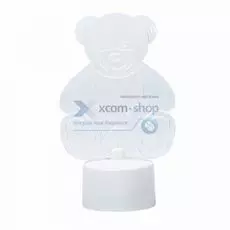 Фигура светодиодная NEON-NIGHT 501-047 на подставке, мишка 2D, RGB