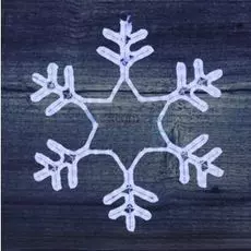 Фигура светодиодная NEON-NIGHT 501-335 снежинка, LED Светодиодная, без контр. размер 55*55см, синяя