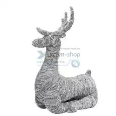 Фигура светодиодная NEON-NIGHT 501-417 объемная пушистая "Олень Лежачий"