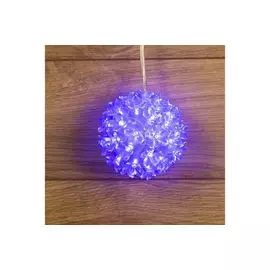 Фигура светодиодная NEON-NIGHT 501-602 шар, 220V, диаметр 12 см, 50 светодиодов, цвет синий