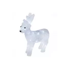 Фигура светодиодная NEON-NIGHT 513-321 акриловая, оленёнок 30х10х28 см, 4,5 В, 3 батарейки AA (не входят в комплект), 24 светодиодов