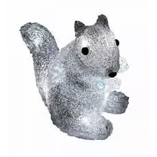 Фигура светодиодная NEON-NIGHT 513-341 акриловая, белка 17,5х12х18 см, 4,5 В, 3 батарейки AAA (не входят в комплект), 12 светодиодов