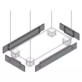 Фланец ABB ZN6000 цоколя 100х600 ВхШ (2шт)